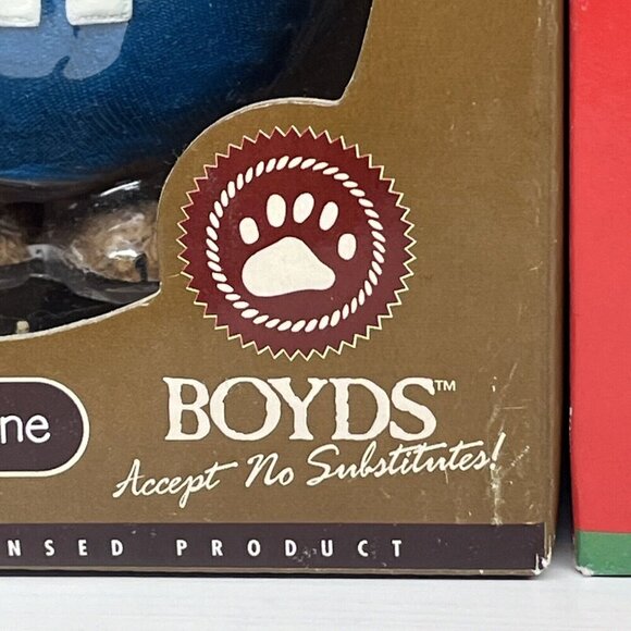 Boyds Bears & Friends M&M Easter Edition Resin Figurines 2 pc 2005 W/ Box - Picture 4 of 15